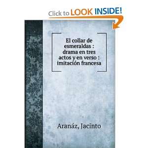   en verso  imitaciÃ³n francesa Jacinto AranÃ¡z  Books