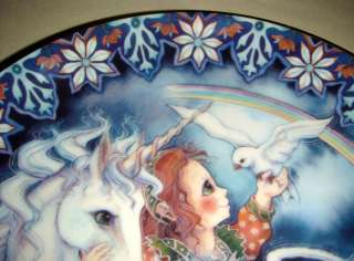 Jody Bergsma RAINBOW 2RIDE Unicorn Plate OrigBx+Leaflet  