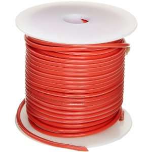 UL1007 Commercial Copper Wire, Bright, Orange, 18 AWG, 0.040 Diameter 
