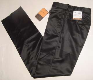 175 BEN SHERMAN BLACK WOOL STRAIGHT DRESS PANTS 28 UNH  