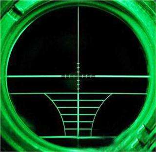   red & green mil dot illuminated 6 24x50 aoe optics hunting rifle scope
