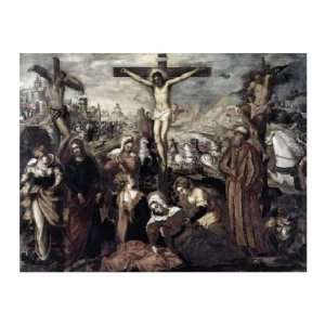 Crucifixion Jacopo Tintoretto. 20.00 inches by 16.25 inches. Best 