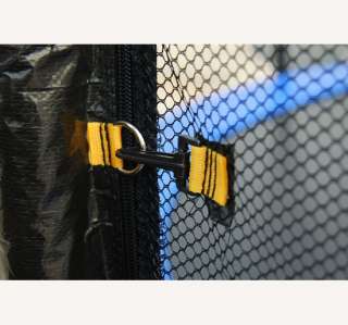 12 FT Trampoline Enclosure Net Safe Fence Combo With Free Ladder 