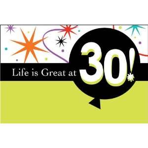  Life Is Great 30th Invitation Toys & Games