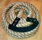 MANILA ROPE 1 1/2 X 50 FT. FITNESS / UNDULATION with shrink end caps