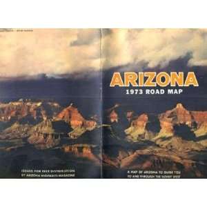    1973 Official Arizona Highway Map and Guide 