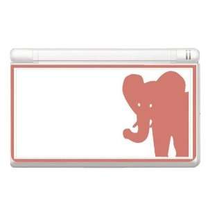 Pink Elephant Decorative Protector Skin Decal Sticker for Nintendo DS 