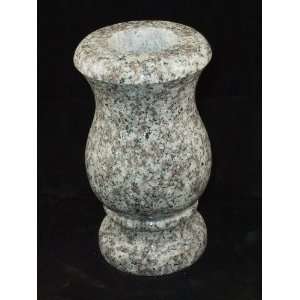 Granite Monument/Headstone/Gravestone Vase   Ruby Mint, 4.75W x 9H 