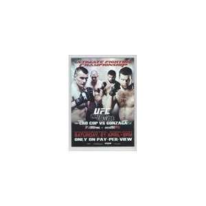  2010 Topps UFC Main Event Fight Poster (Trading Card) #UFC70   UFC 