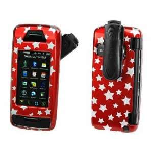  RED STARS DESIGN PROGUARD COVER HARD CASE PROTECTOR (With 