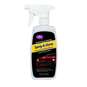    16 Spray and Shine Quick Auto Detailer with Carnauba Wax Automotive