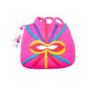   Divas FB 1135 Wool Felt Ladies Hand Bag With Double Handle Beauty
