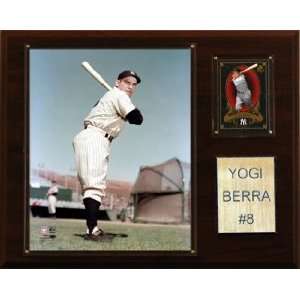  New York Yankees Yogi Berra 12x15 Player Plaque Sports 