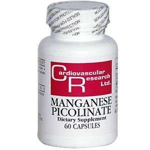  Manganese Picolinate, 60 Capsules