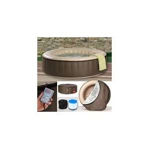  Lifesmart Easy Access 90 Inflatable Spa Patio, Lawn 