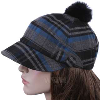 Cute Tuft Fashion Newsboy Apple Cap Lady Hat ne576sd  