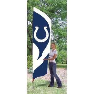   Embroidered House Yard Tall Team Flag W/Pole