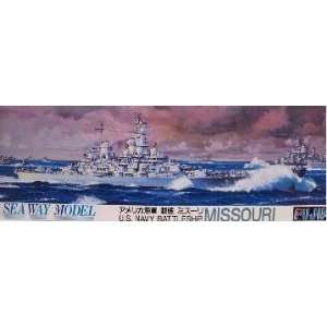  USS Missouri Battleship 1 700 Fujimi Toys & Games