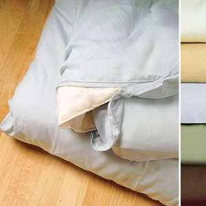  Silk Seamless Full/Queen Solid Duvet Comforter Covers 