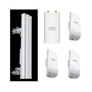  Ubiquiti ROCKETM5 5GHz 2x2 MIMO PTMP Starter Kit With 3 