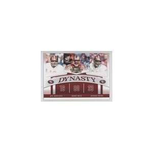   Dynasty #6   Joe Montana/Jerry Rice/Roger Craig Sports Collectibles