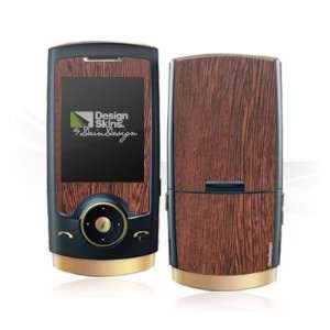  Design Skins for Samsung U600   Nussbaum dunkel Design 