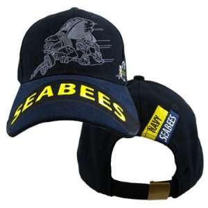  US Navy Seabees Ball Cap with Buckle 