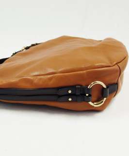   Lauren Harbridge Leather Large Hobo Tan Handbag Bag $368 SALE  