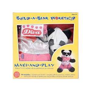    Colorbok Build, A, Bear Kit, Diva Panda Arts, Crafts & Sewing