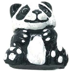   Large Ceramic Panda Beads, Black, 3 per Pack Arts, Crafts & Sewing