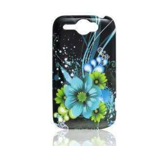   Print Black IMD Hard Back Case Cover for HTC Wildfire G8 Electronics