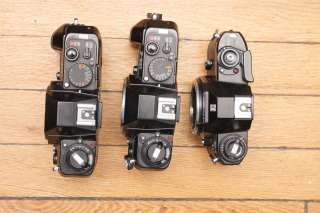 Nikon SLR cameras, EM, N2000, F 301   Working  