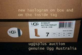 UGG® Australia BAILEY BUTTON TRIPLET CHESTNUT 5   10  