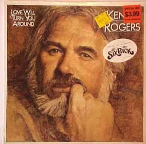 KENNY ROGERS Love Will Turn You Around LP Mint SEALED  
