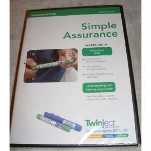  Simple Assurance Twinject Instructional DVD NEW 
