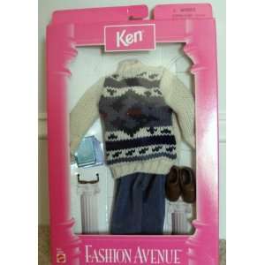    Barbie Fashion Avenue   Ken Sweater Outfit 1996 Toys & Games