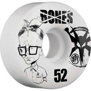 Bones SPF Twerp 52mm Skateboard Wheels (Set Of 4)  Sports 