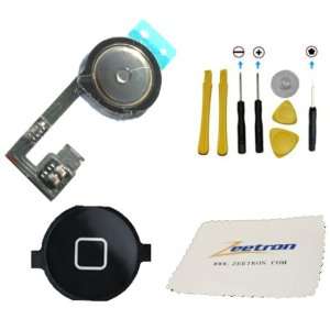  Button Flex Cable + Black Home Button Itself + 8p Tool Kit + 5 Star 