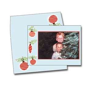  NRN RED ORNAMENTS Photo Cards   6 x 8   100 Cards Office 