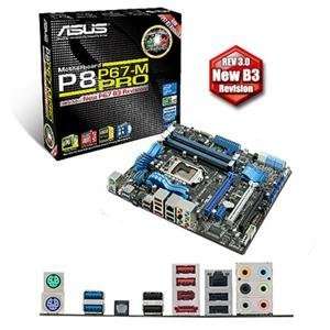 Asus US, P8P67 M Pro Motherboard (Catalog Category Motherboards 