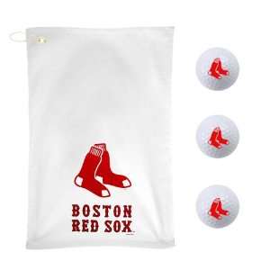  Casey 9960678027 Boston Red Sox Golf Gift Box Set Sports 