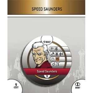    HeroClix Speed Saunders # B07 (Rookie)   Icons Toys & Games