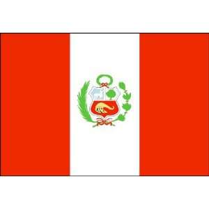  Peru 2ft x 3ft Nylon Flag   Outdoor 