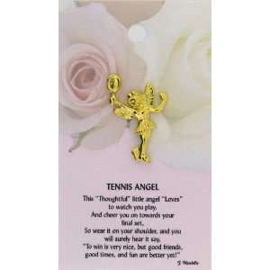  The Cats Meow Thoughtful Little Angel 697 Tennis Angel 