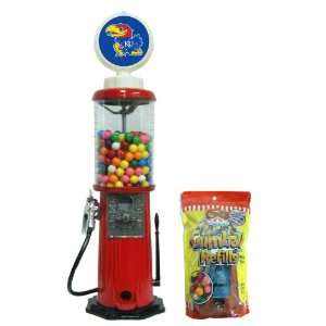  Kansas Red Retro Gas Pump Gumball Machine Toys & Games