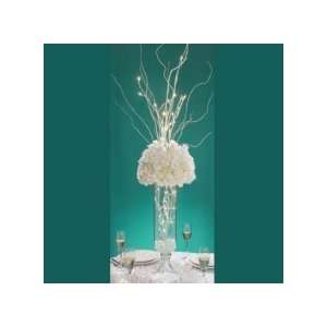  David Tutera Battery Operated LED Lighted Branch   White 