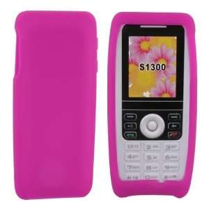  For Kyocera Melo S1300 Silicone Skin Case Hot Pink 