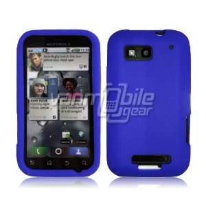  VMG Motorola Defy   Blue Soft Silicone Skin Case (T Mobile 