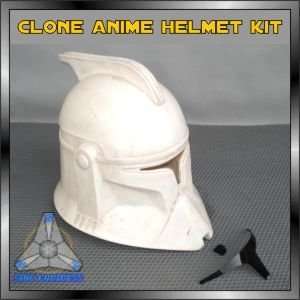   Trooper TCW Anime Infantry Helmet Prop Kit for Star Wars Collectors