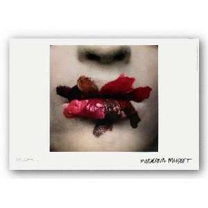  Mouth (for LOreal), NY by Irving Penn 16x15.75 Art 